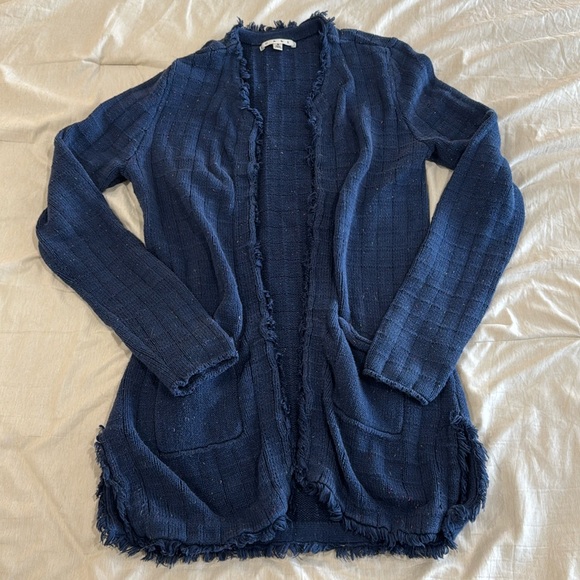 CAbi Sweaters - CAbi Knit Cardigan Sweater • Navy • Size S • Cozy & Versatile